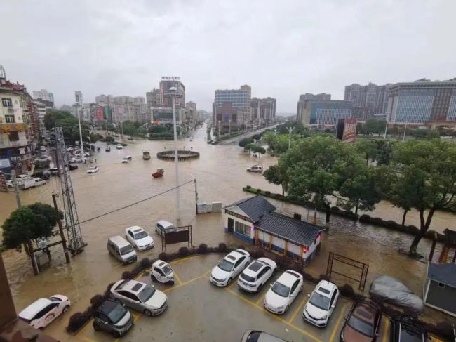 暴雨后的富川縣。譚山泉 攝（修圖）.jpg